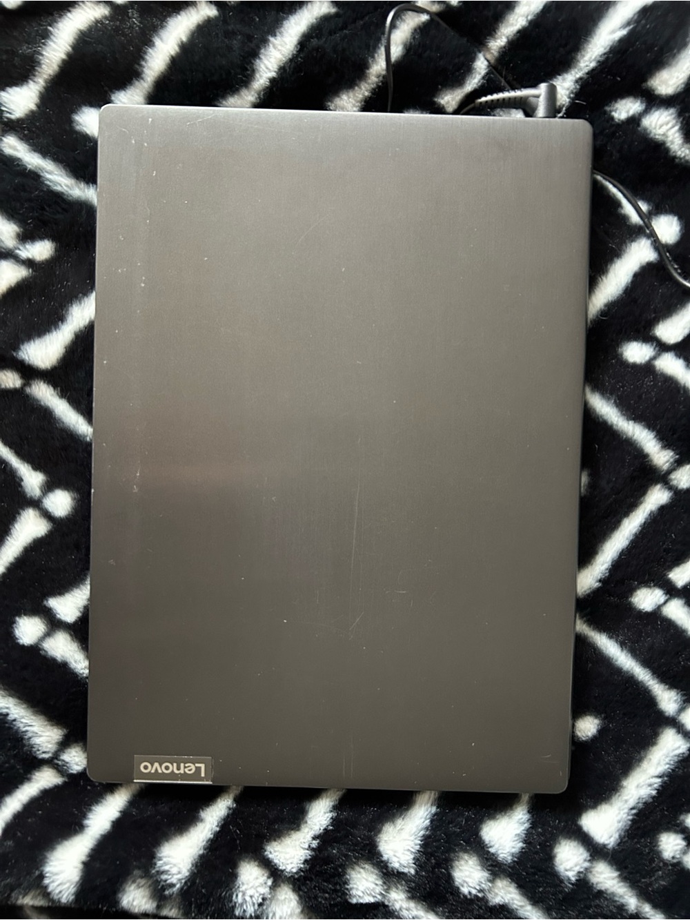 Lenovo Dark Gray Laptop - Compact Portable Notebook